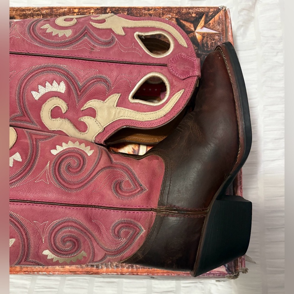 Tony Lama Boots Women's Madera Buckaroo RR2013L 3R Boot - Picture 8 of 16